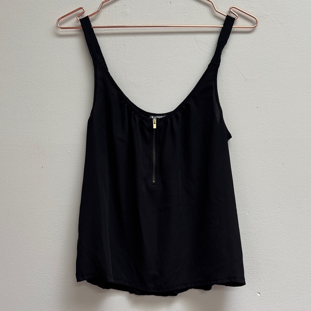 Express Black Formal Tank Top